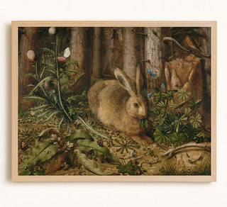 WOODLAND RABBIT - Museum Quality Art