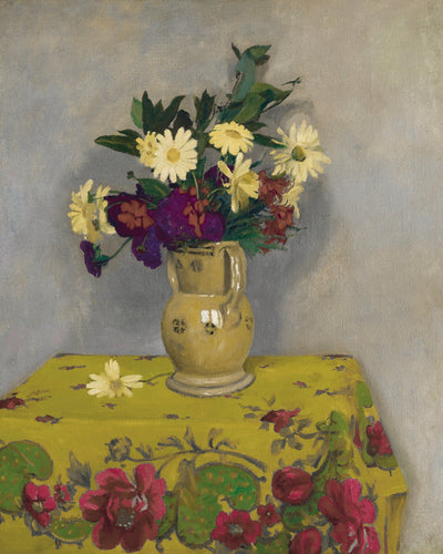 YELLOW DAISIES AND VARIOUS FLOWERS