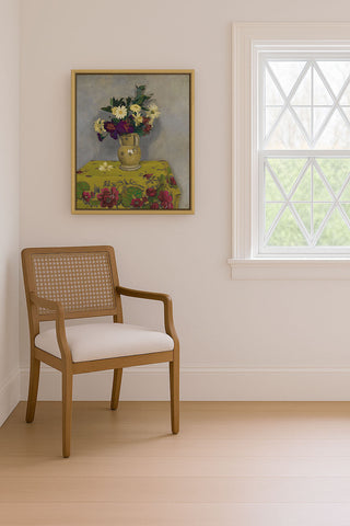 YELLOW DAISIES AND VARIOUS FLOWERS - Museum Quality Art