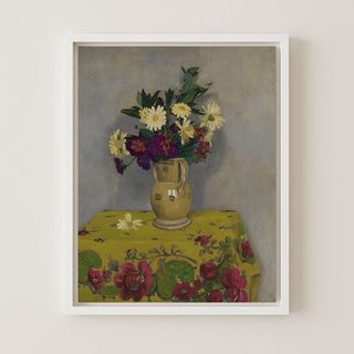 YELLOW DAISIES AND VARIOUS FLOWERS - Museum Quality Art