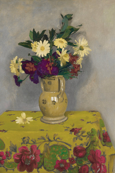 YELLOW DAISIES AND VARIOUS FLOWERS