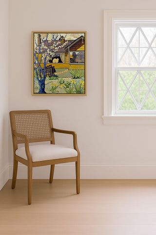 YELLOW HOUSE - Museum Quality Art