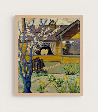 YELLOW HOUSE - Museum Quality Art