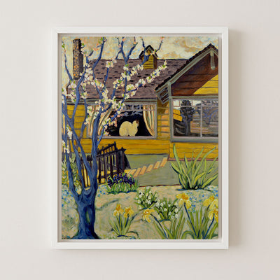 YELLOW HOUSE - Museum Quality Art