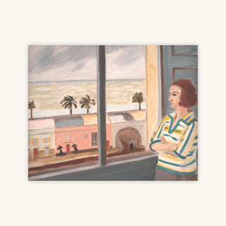 YOUNG GIRL LOOKING AT THE SEA — Primary Image