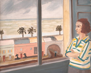 Young Girl Looking at the Sea