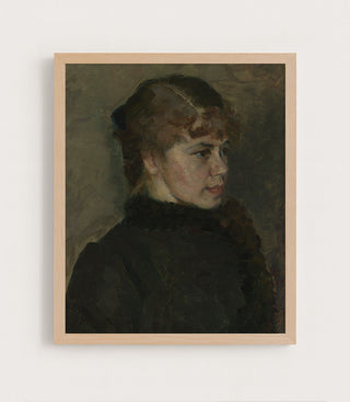 YOUNG LADY - Museum Quality Art