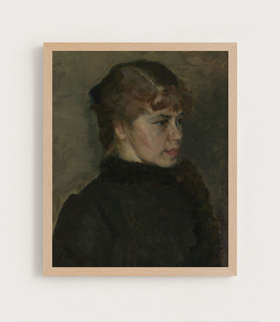 YOUNG LADY - Museum Quality Art