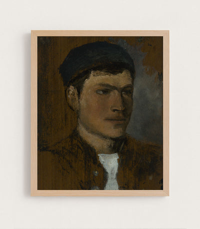 Young Man With a White Tie