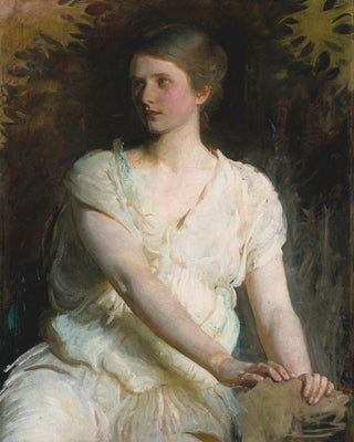 YOUNG WOMAN - Museum Quality Art