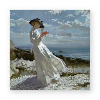 grace-reading-at-howth-bay-william-orpen-art-print_Featured