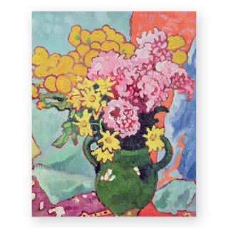 pink-and-yellow-flowers-in-green-vase-art-print_Featured