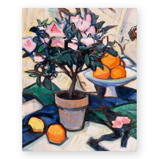 pink-azalea-and-oranges-art-print_Featured