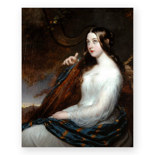 sarah-playing-the-harp-art-print_Featured