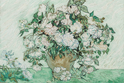 jade plant painting Living Room Artwork, Vincent Van Gogh Roses Museum Quality Prints 11x14