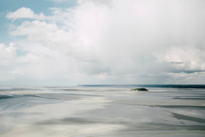 LOW TIDE AT MONT-SAINT-MICHEL