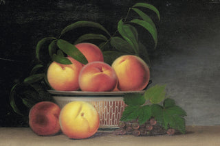 STILL LIFE WITH PEACHES