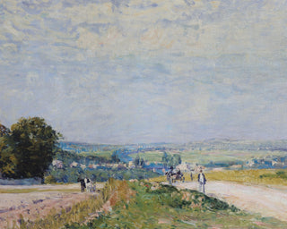 THE ROAD TO MONTBUISSON AT LOUVECIENNES
